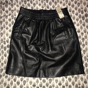 NWT faux leather skirt from Loft